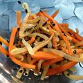 はるころ's cooksnap of when they made レンジで簡単豆もやしのナムル.