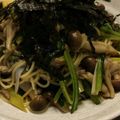 ふくしりこさん's cooksnap of when they made ランチにツナと白ネギの和風パスタ.