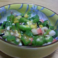 ぽんぷー's cooksnap of when they made おくらのおかか和え.