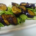 yunatan1211's cooksnap of when they made みず菜＆ナス　サラダ.