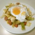 ばなーにょ's cooksnap of when they made ブロッコリーの茎とウインナーの炒め.