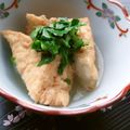 ミセスおおから's cooksnap of when they made 絹揚げのセロリ風味煮.