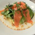 トクライ's cooksnap of when they made 市販のトルティーヤdeお手軽サラダピザ☆.