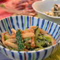 よっしゃん's cooksnap of when they made 小松菜とちくわのコチジャン・マヨ和え.