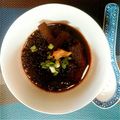yoccob's cooksnap of when they made 休肝日やダイエットに黒米＆手羽先のお粥♥.