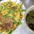 小月まま's cooksnap of when they made 簡単♪＊野菜たっぷりチヂミ＆たれ＊.