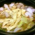 さぁ★たぁ★'s cooksnap of when they made ぷくまる家の寄せ鍋（鶏団子鍋）.
