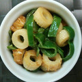 myuta0604's cooksnap of when they made ちくわピーマン　めんつゆマヨ炒め　♪.