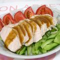 はやみちゃん's cooksnap of when they made レンジで簡単！鶏むね肉の棒棒鶏.