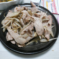 スケリントン's cooksnap of when they made 豚コマごぼうの塩炒め.