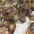 きらり流れ星's cooksnap of when they made きのこソースで美味しい♪豆腐ステーキ.