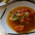 ルロワ・モワ's cooksnap of when they made レタスとトマトのピリ辛オイスター炒め.
