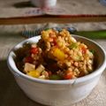 ルロワ・モワ's cooksnap of when they made デリ風ペストのキノアサラダ(アメリカ).