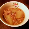 みそたろん's cooksnap of when they made 大根と豚ひき肉のとろ〜り煮.
