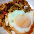 ポッキーmam's cooksnap of when they made 残り野菜で★ソース焼きうどん.