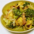 チビちゃびん's cooksnap of when they made さつま芋とブロッコリーのベーコン炒め.