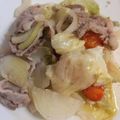 hamanny's cooksnap of when they made 豚肉キャベツの塩にんにく蒸し.