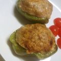 uzu1118's cooksnap of when they made レンコンしゃきしゃき肉詰めピーマン.