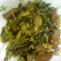 けいよせふ's cooksnap of when they made ウインナーとほうれん草の卵炒め.