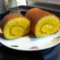 すながりんね's cooksnap of when they made かぼちゃのロールケーキ.