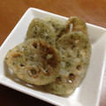 わとさママ's cooksnap of when they made ♡蓮根の磯辺揚げ♡.