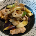 ばたみそーぱん☆'s cooksnap of when they made 豚コマと茄子と長ネギの胡麻味噌炒め♪.