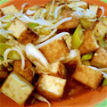 makihide's cooksnap of when they made 厚揚げとねぎの焼き肉のたれ炒め.