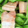 ｺーｼﾞ's cooksnap of when they made 秋豆と豚肉の炒め物.