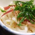 shinyui's cooksnap of when they made あと一品★もやし・茗荷・大葉のポン酢あえ.