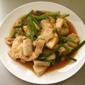 ハムッチョ's cooksnap of when they made 鶏むね肉とニンニクの芽のオイスター炒め.