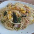 キセツ's cooksnap of when they made ほうれん草de和風パスタ.