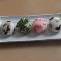 きらり流れ星's cooksnap of when they made オリーブとかつおぶしのおにぎり。.