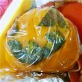 hippu999's cooksnap of when they made キャラ弁☆ハロウィン簡単カボチャのオバケ.