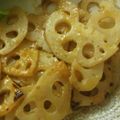 ねろりんりん's cooksnap of when they made れんこんの味噌ハチ炒め.