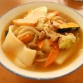 まゆみ母ちゃん's cooksnap of when they made おっ切り込みうどん.