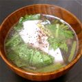 ﾊﾟｲﾅﾎﾟｰ's cooksnap of when they made 小松菜とハムのしょうがスープ.