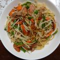 まーちゃん310's cooksnap of when they made 昼飯もやしあんかけ焼きそば(身内専用).