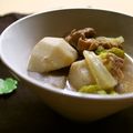 haruku221's cooksnap of when they made 芋煮（白菜たっぷり）.