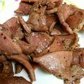 キロママ's cooksnap of when they made 超簡単ビールの友に　砂ずり炒め！.