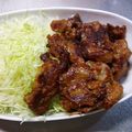 suka３３'s cooksnap of when they made 豚肉のぺらぺら唐揚げ＊.