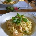 ルロワ・モワ's cooksnap of when they made ✾簡単♡えびとベーコンのカルボナーラ✾.