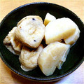 みなとのようこ's cooksnap of when they made ほくっとじゅわ～んな長いもとがんもの煮物.
