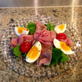 ぶ〜こ♡'s cooksnap of when they made ほうれん草と生ハムのサラダ.