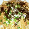 mayong's cooksnap of when they made イカ肝のパスタ.