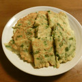 にきけん's cooksnap of when they made さきイカで♪もちもち簡単チヂミ.