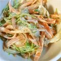 ちえぷー2's cooksnap of when they made 豆苗＆エノキでさっぱりサラダ！.