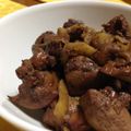asahisan's cooksnap of when they made 貧血防止＊生姜と鶏レバー煮.