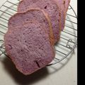 しゅうゆうけいはる母's cooksnap of when they made HBで❤もっちり！むらさきいも食パン❤.