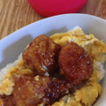 リルミン's cooksnap of when they made 手抜き∞スナップえんどうと唐揚げの卵とじ.