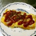 meff's cooksnap of when they made パパの玉ねぎオムレツ【簡単・朝食】.